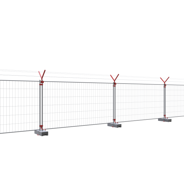 Base plate of plastic recycling | Length: 700 mmHeight: 160 mmWidth: 250 mmwith 6 holes ( 42 mm)20 kg